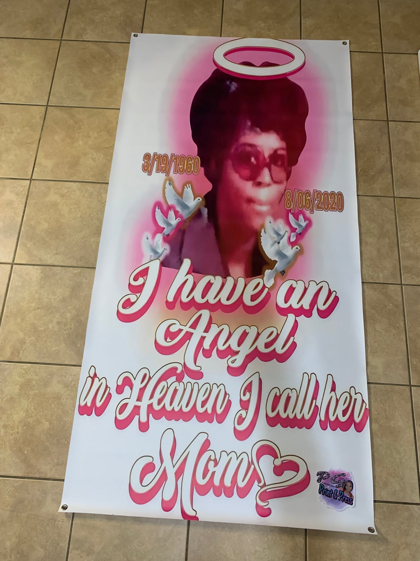 Grave Blanket Banner