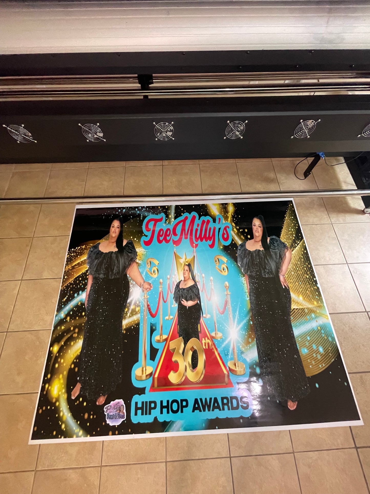 Vinyl Floor Decal
