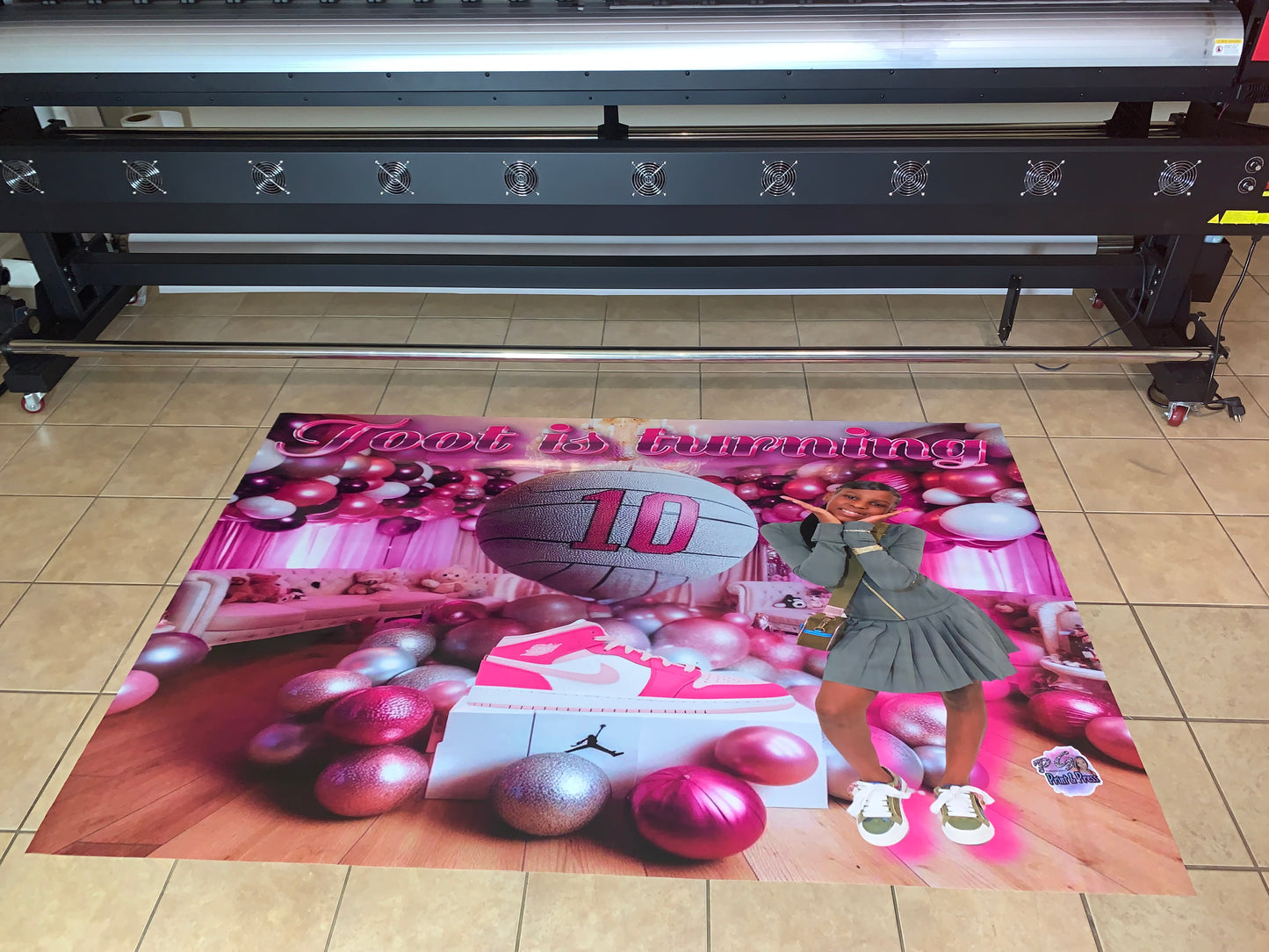 Vinyl Floor Decal