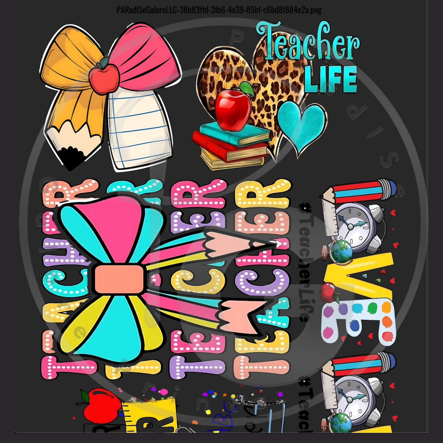 Teacher Gang sheet (22x96)