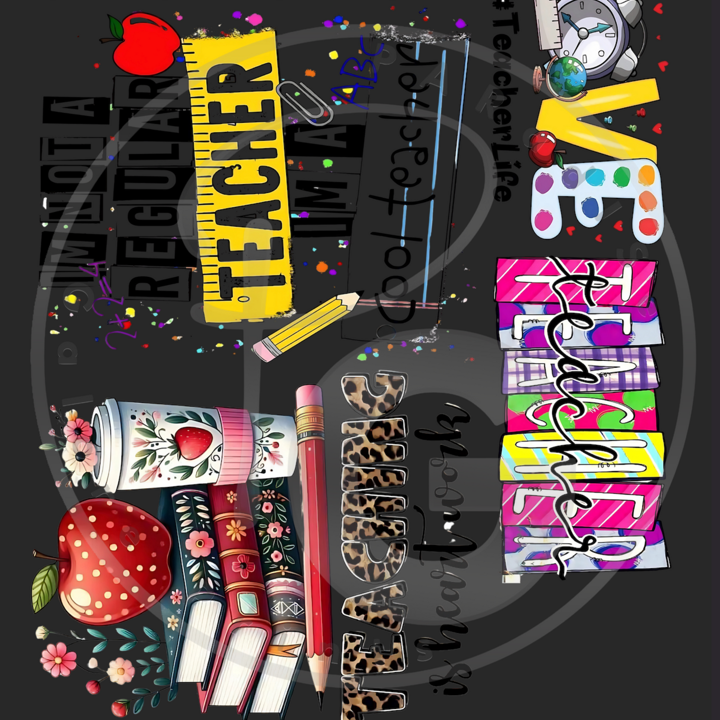 Teacher Gang sheet (22x96)
