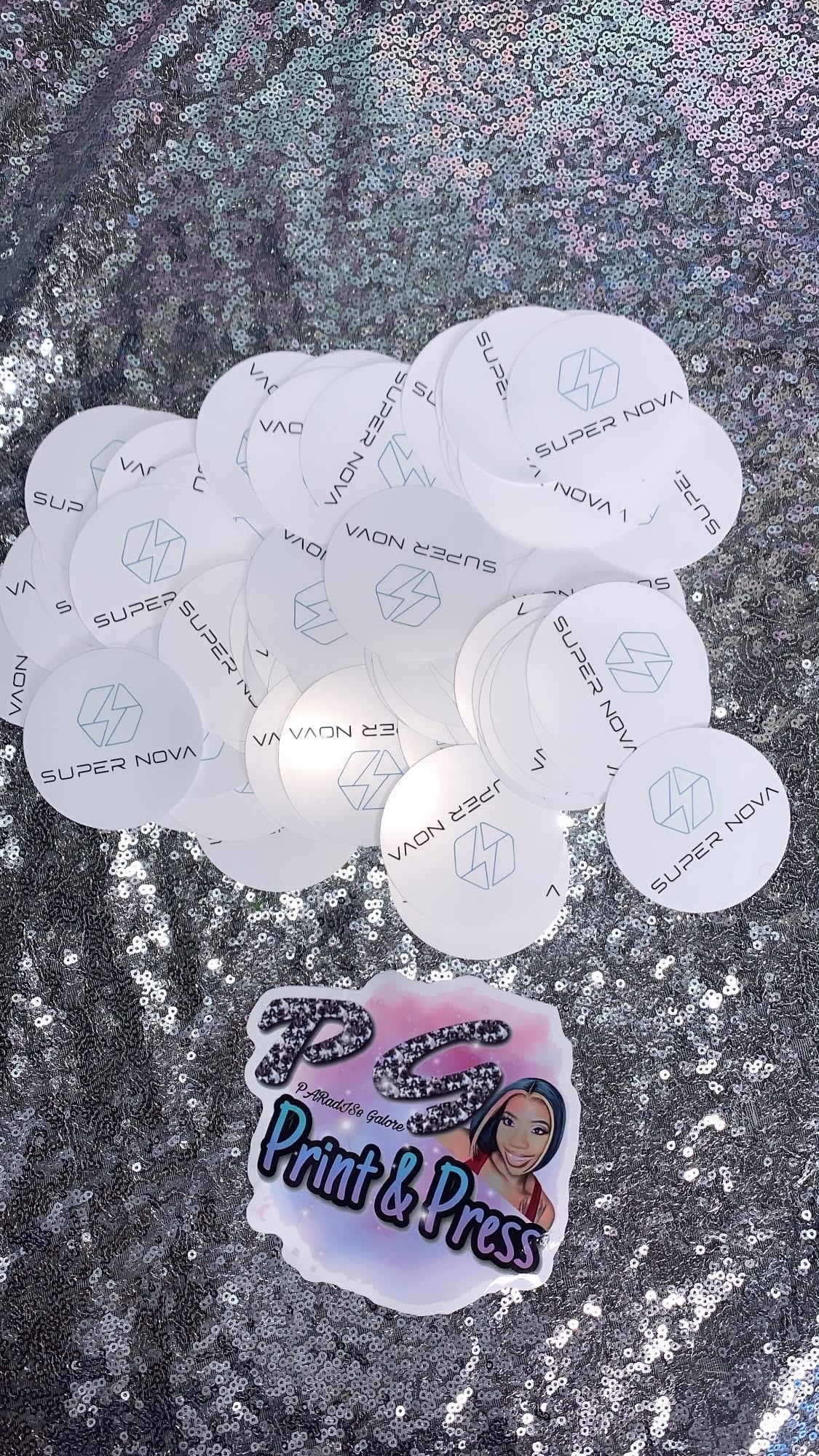 Waterproof sticker labels