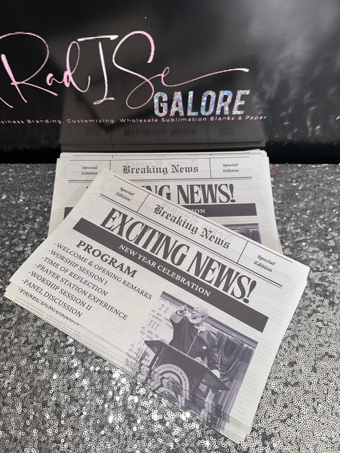 Custom newspaper