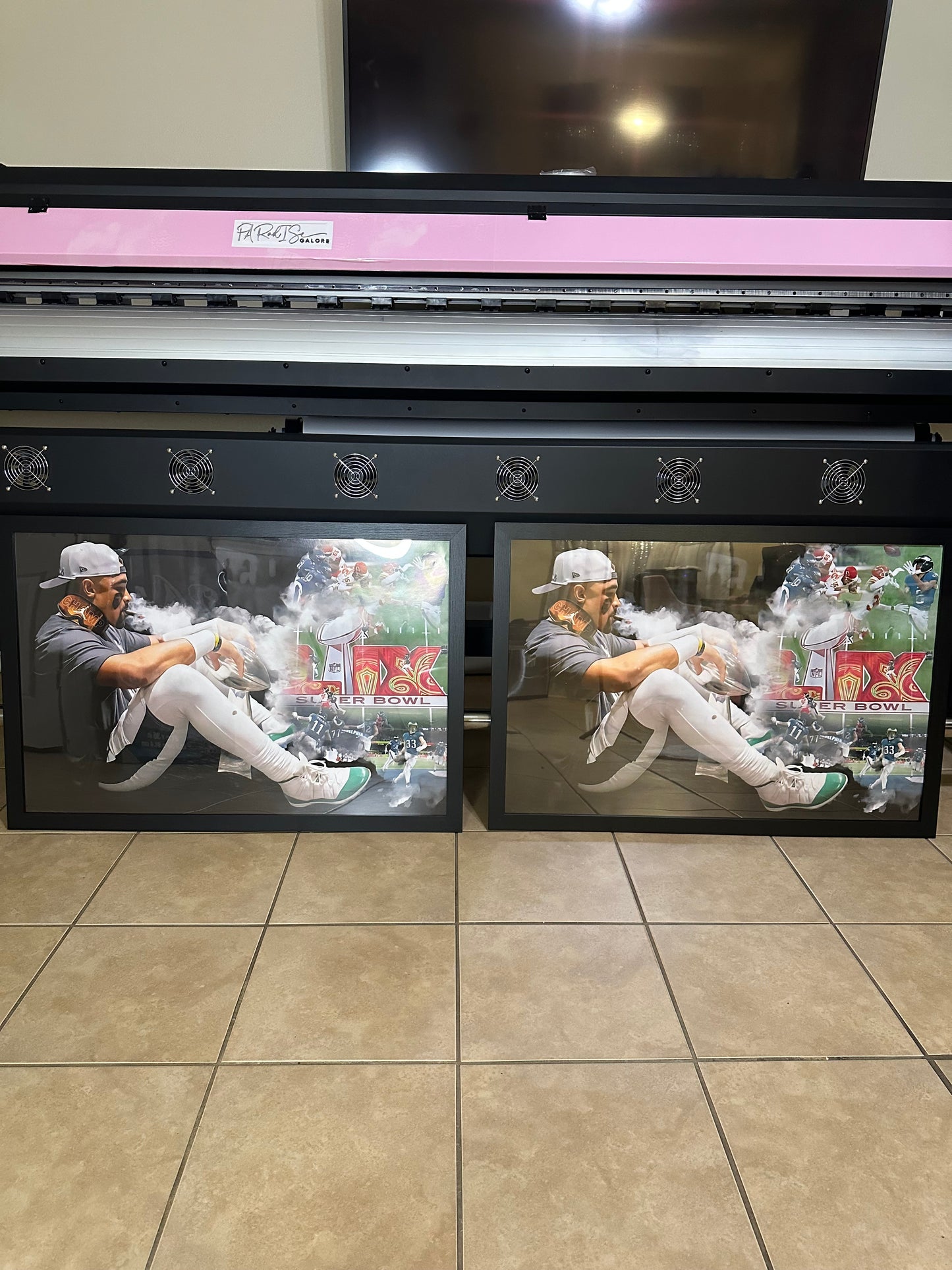 Jalen Hurts SuperBowl (24”x36”)