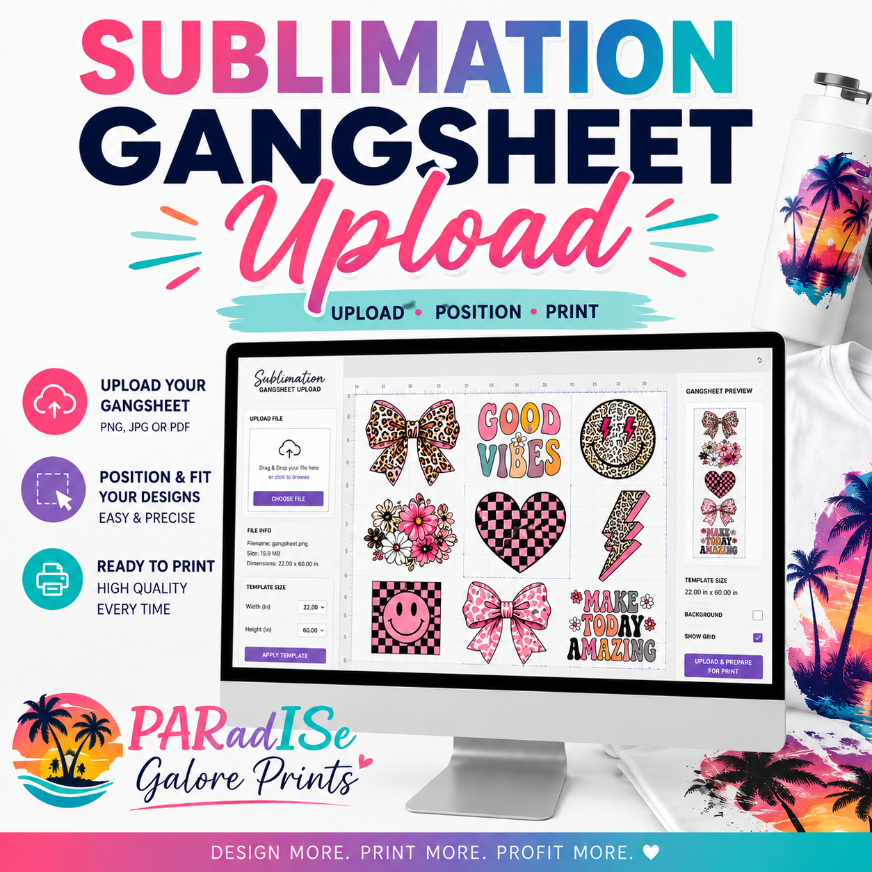 Sublimation Upload Your Own Gang Sheet