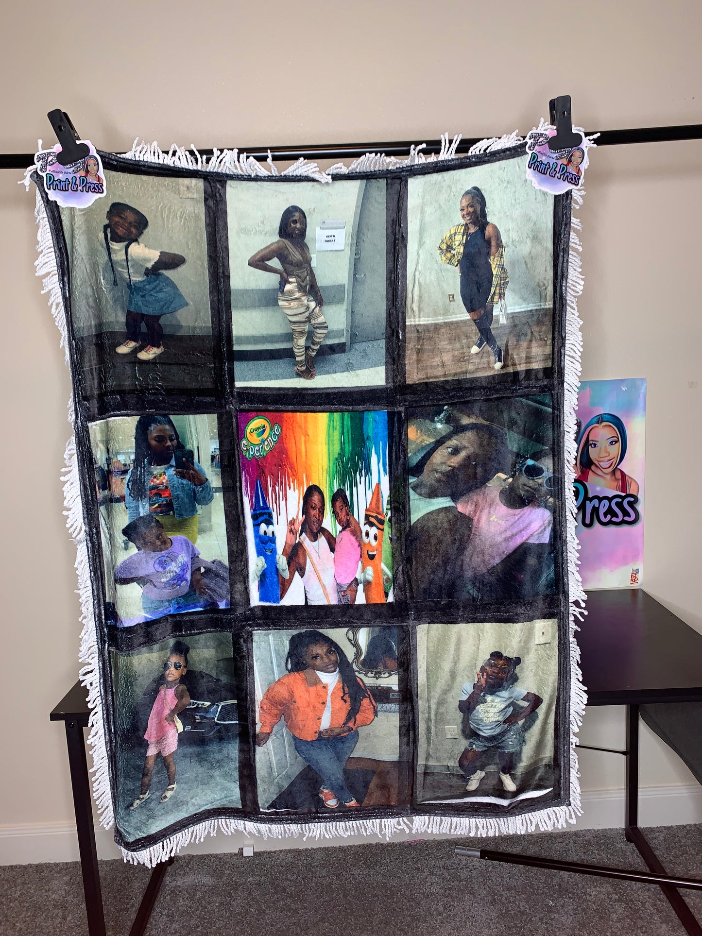 9 Picture Blanket