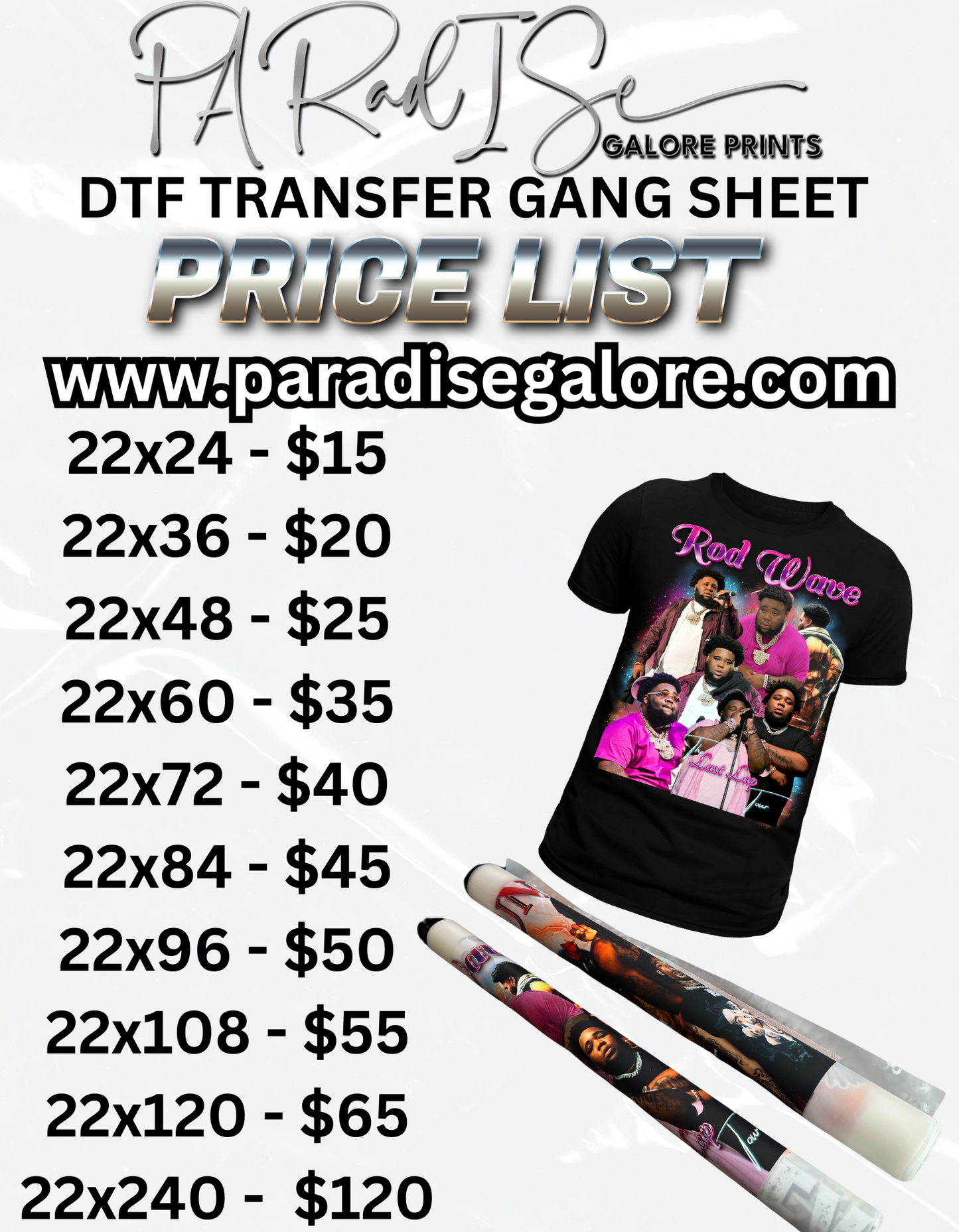 DTF Gang Sheet Builder