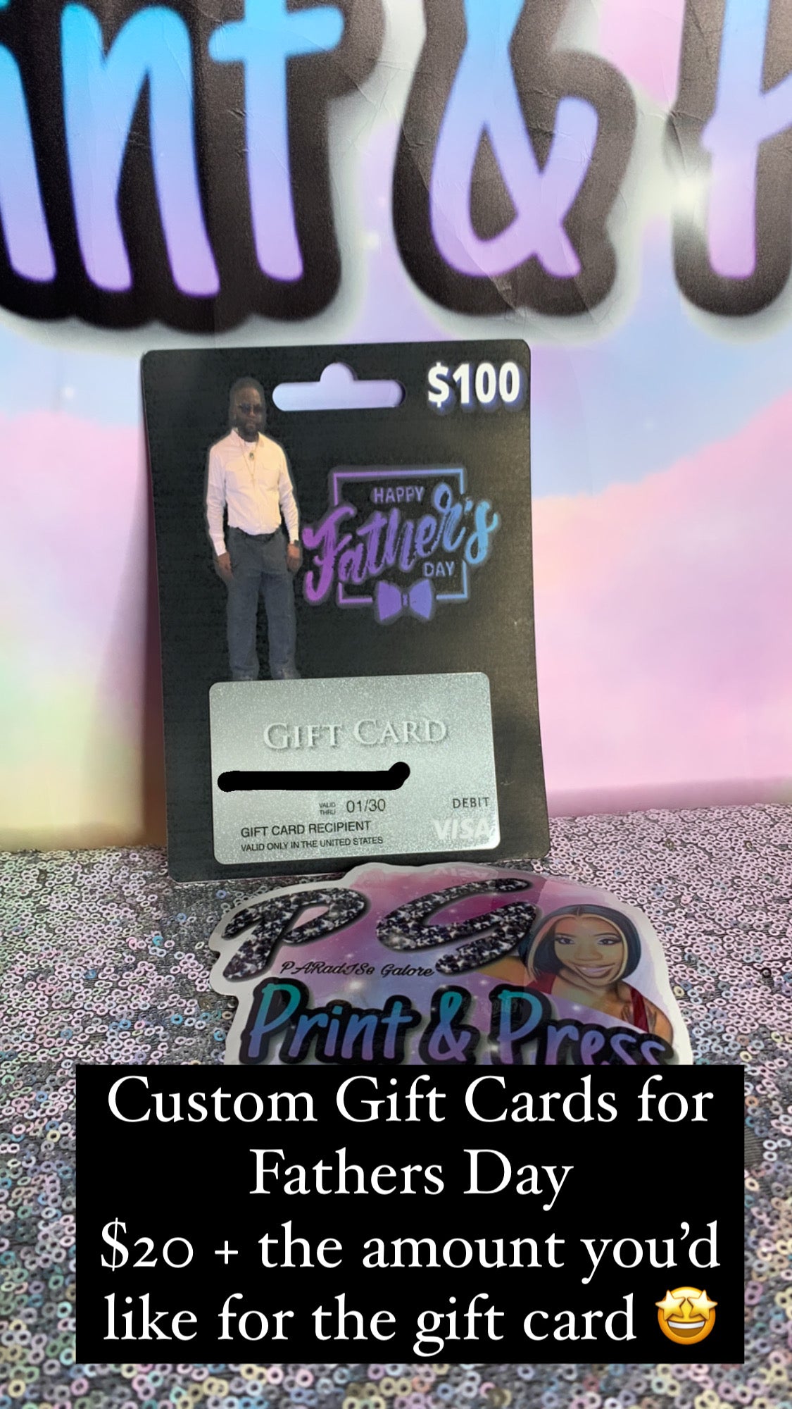 Custom Gift card