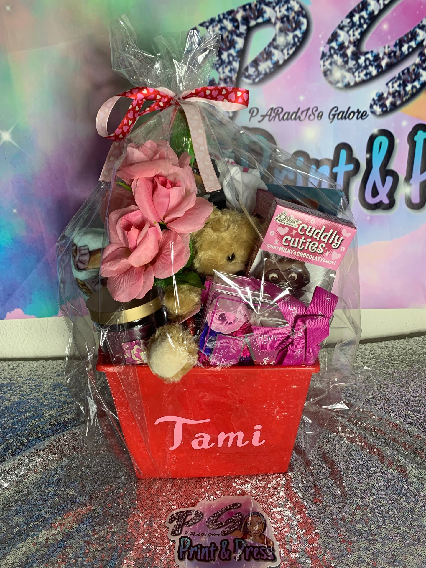 Womens Vday Basket