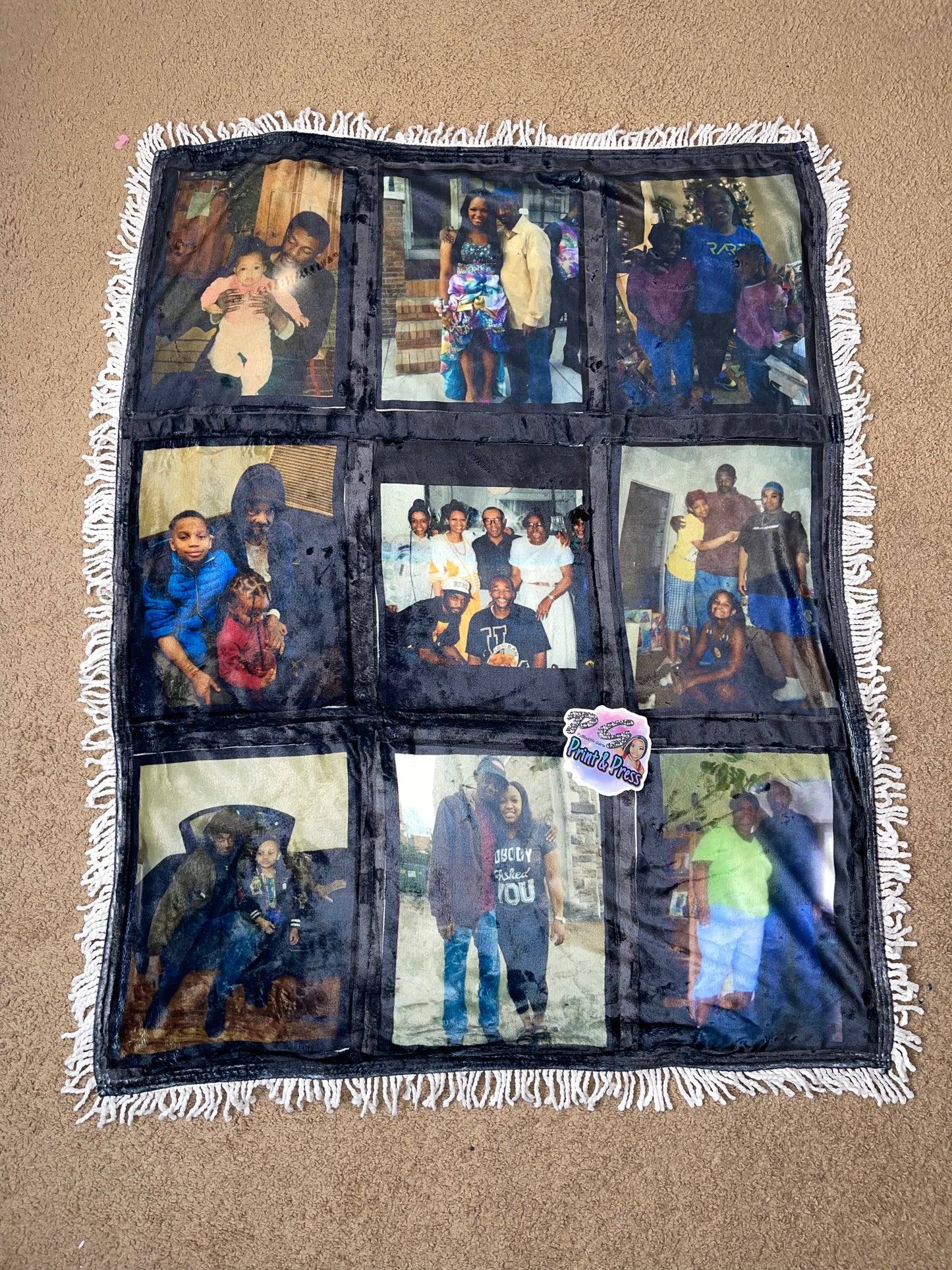 9 Picture Blanket