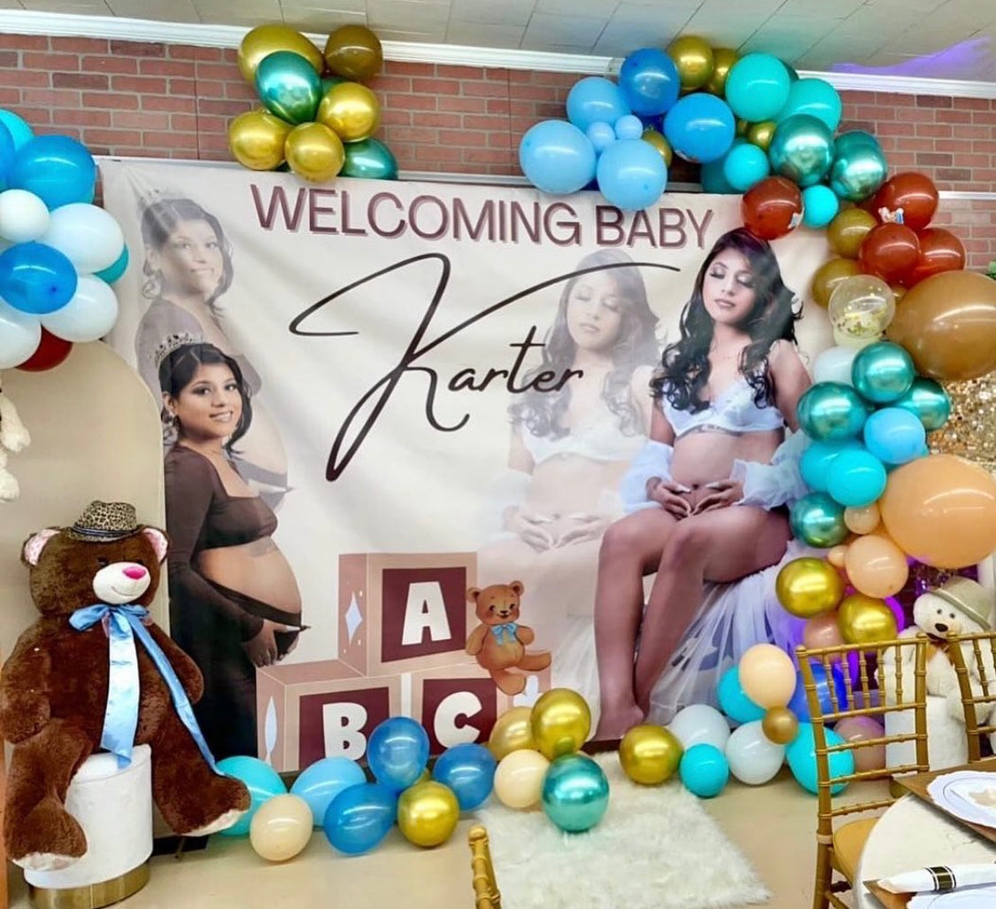 Custom Backdrop, Banner