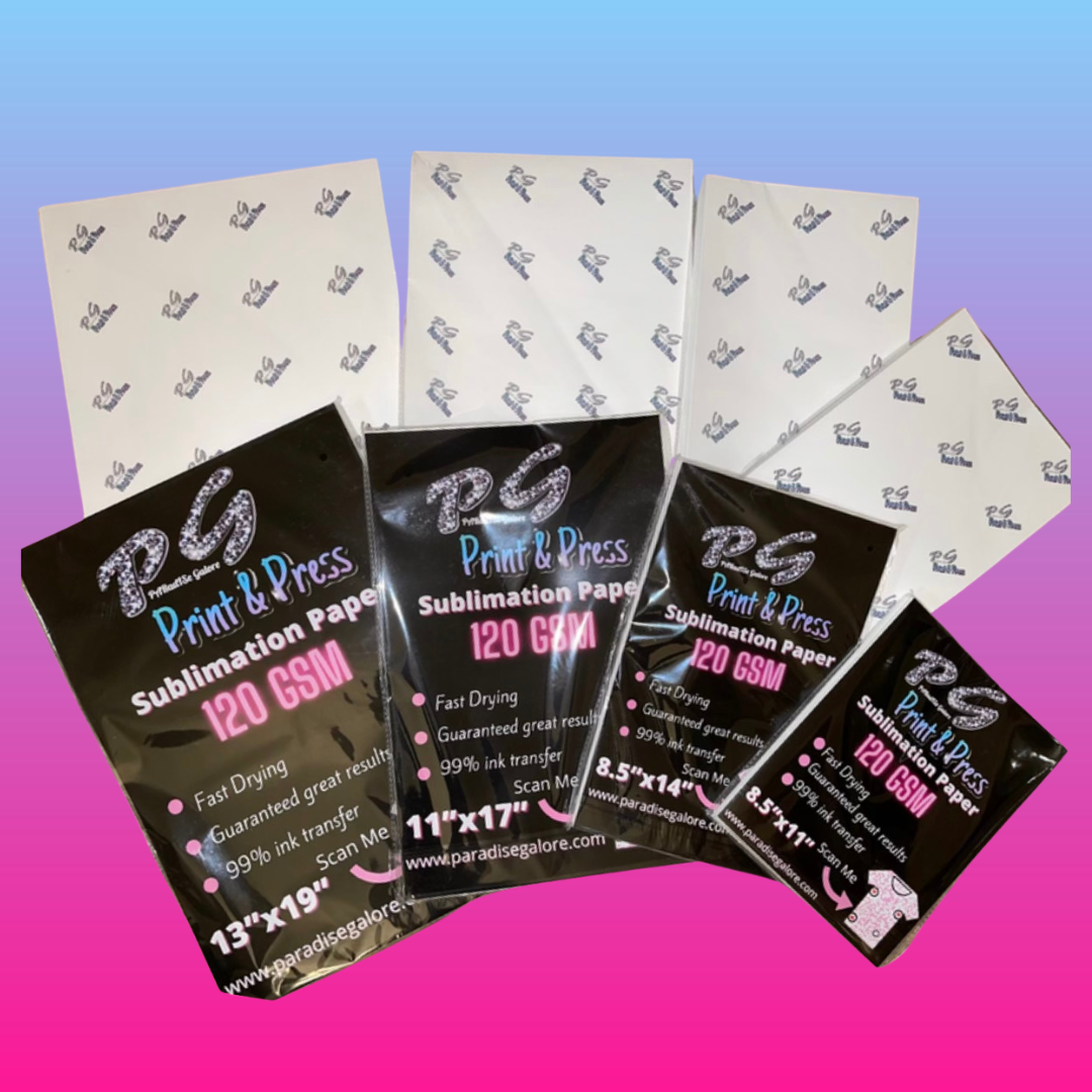 Sublimation PAPER (100 Sheets) 4 SIZES AVAILABLE
