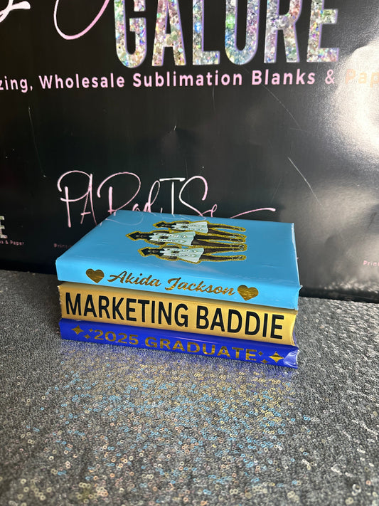 Custom Stacked Books (3)