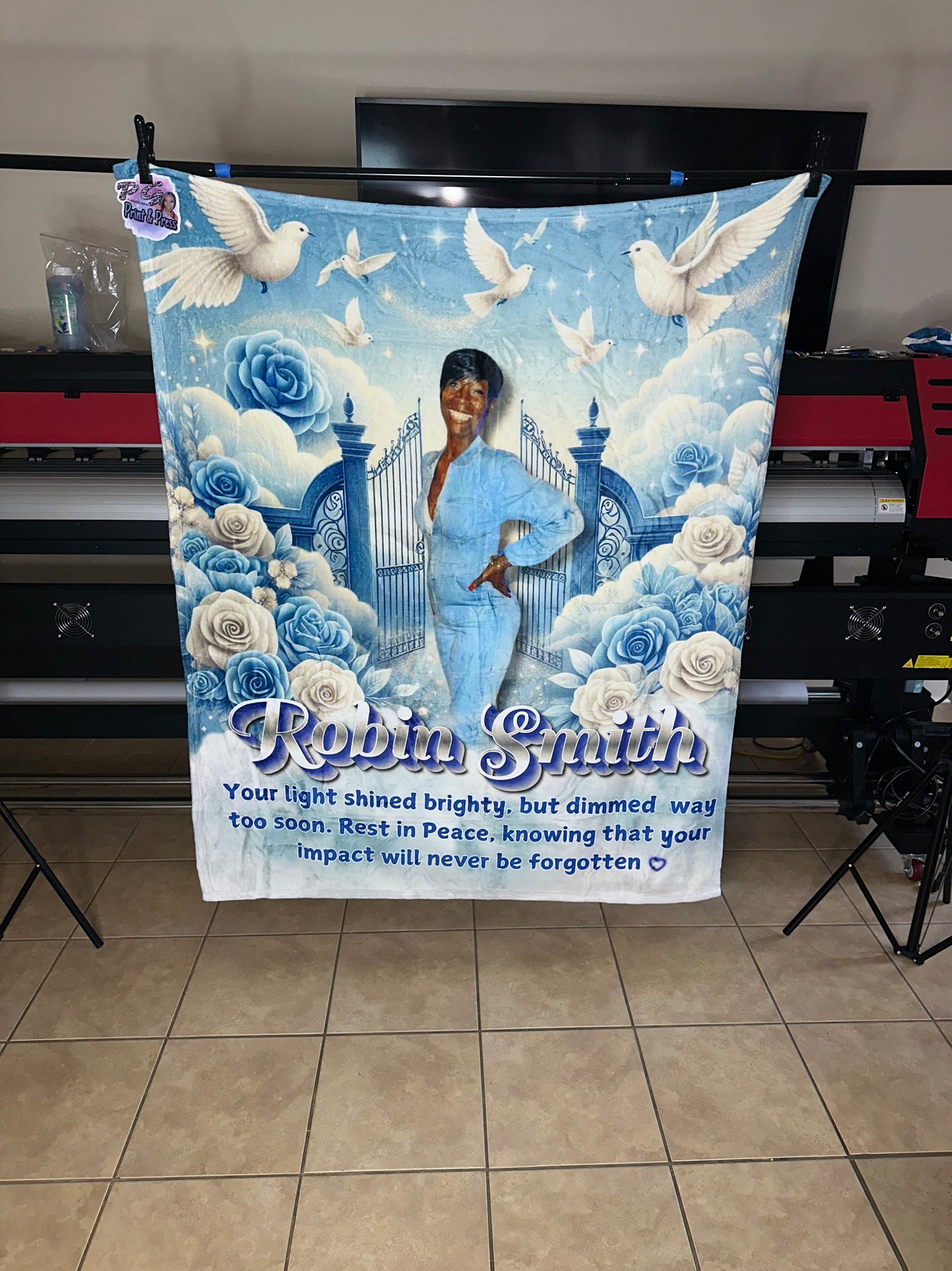 Memorial blanket