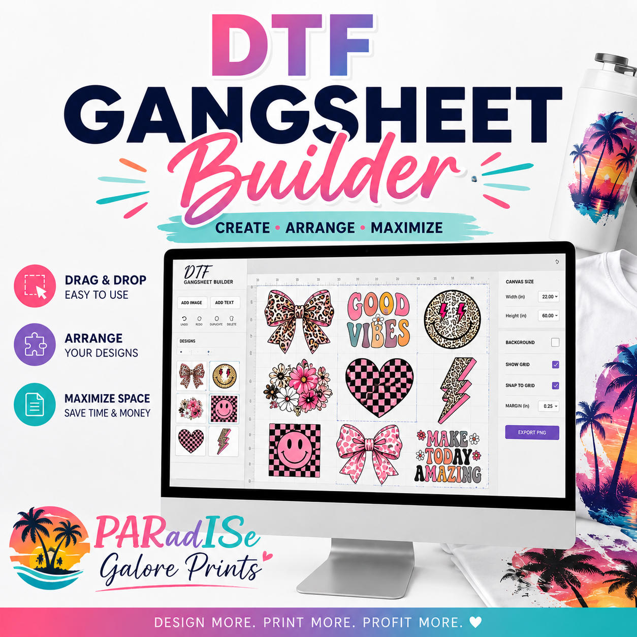 DTF Gang Sheet Builder