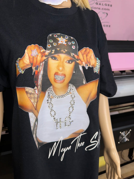 Megan The Stallion Bling Tee