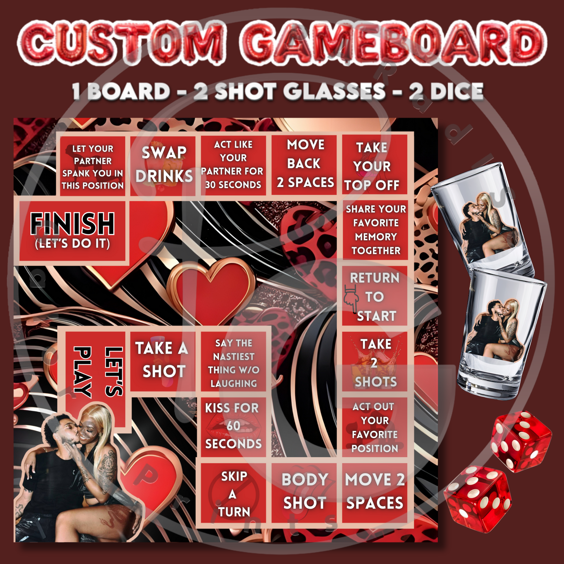 Valentines Day Game board