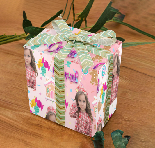 Custom gift wrapping paper 