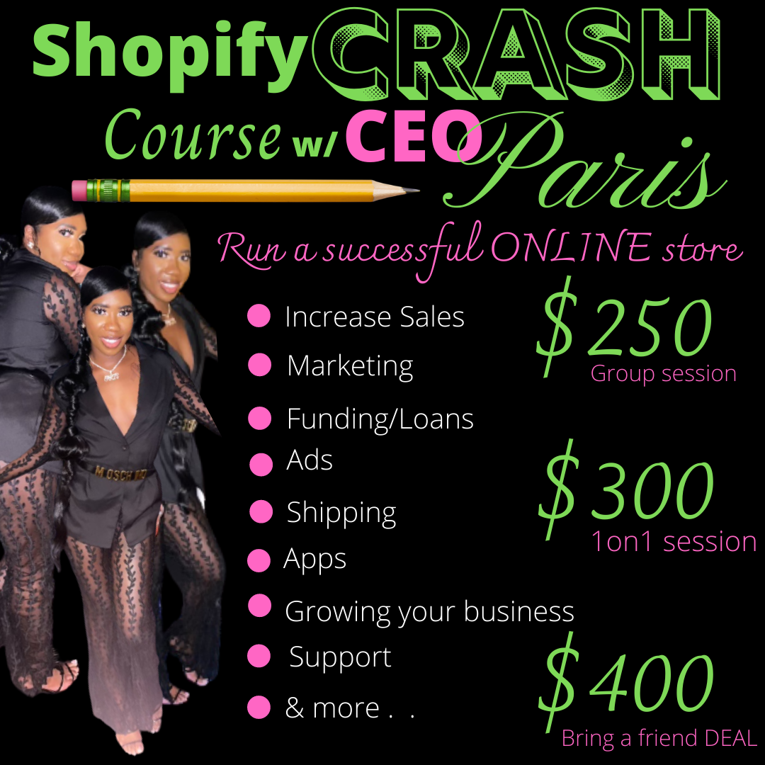 Shopify CRASH course w/ CEO Paris