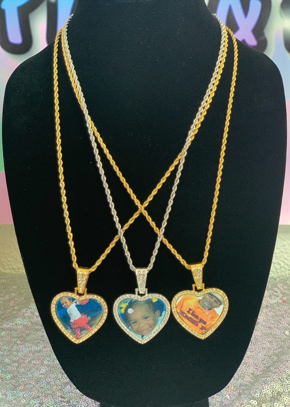 Picture Heart Necklace