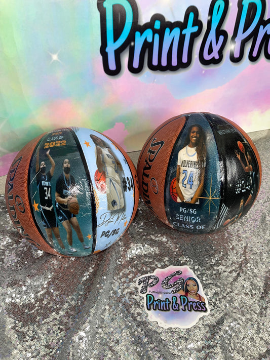 Custom basketball